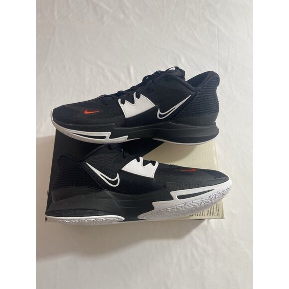 New Mens Size 10.5 Black Red Nike Kyrie Low 5 Basketball Shoes DJ6012 001 main image 10